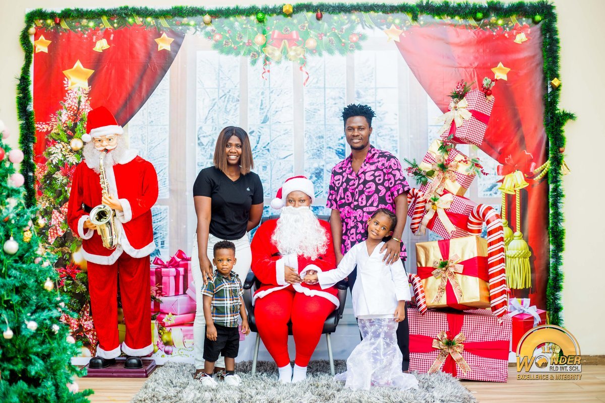 Families at the WWIS Christmas celebration