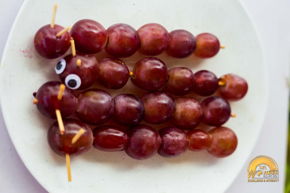 A creative snack-food craft activity