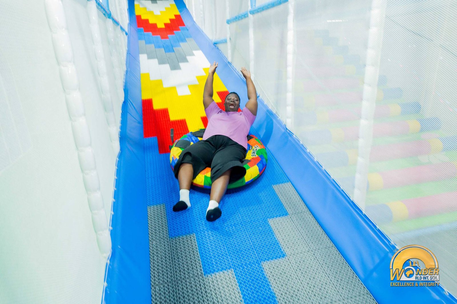 A field trip to an indoor adventure and play centre
